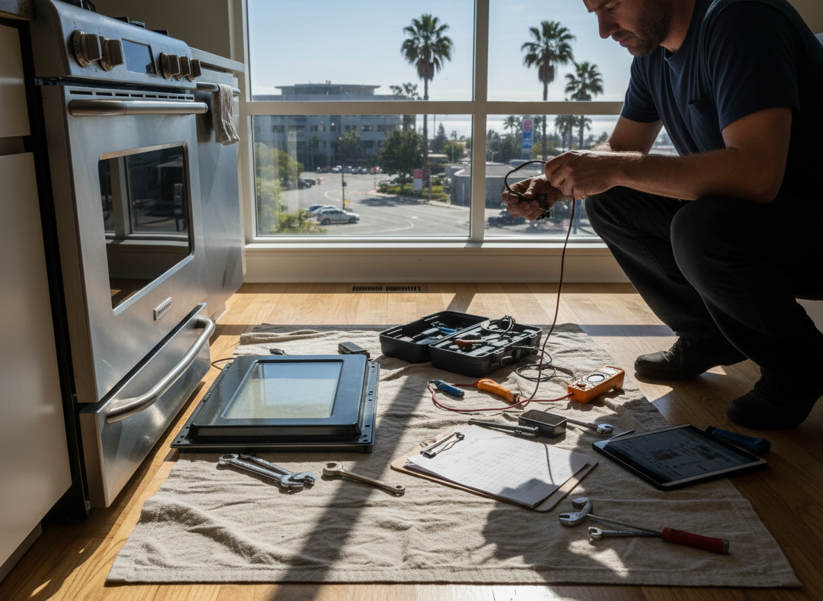 Cost Guide for Oven Repair Near Shoreline Boulevard