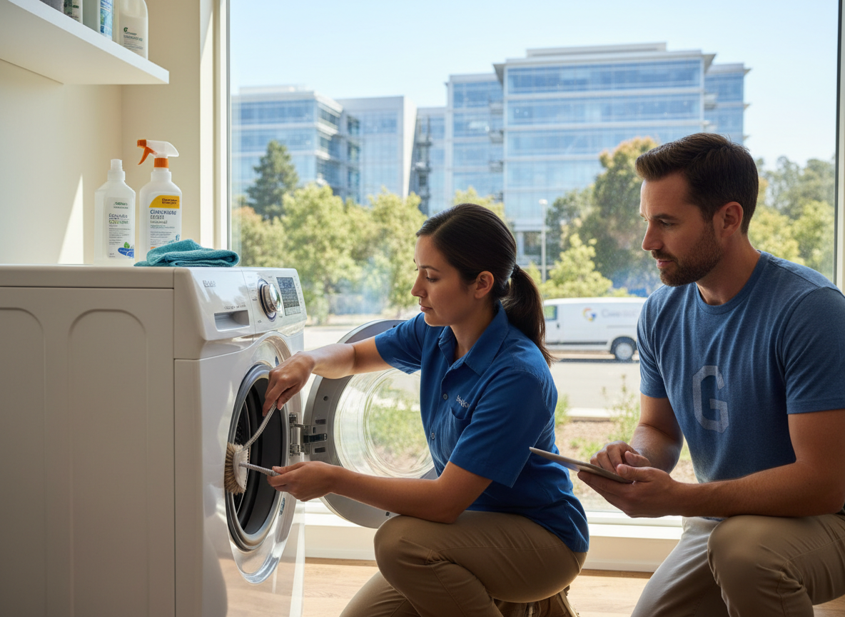 Maintaining a Washing Machine in Homes Near the Google Campus